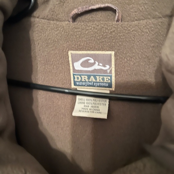 Men’s Drake 1/4 zip pullover Jacket bottomland camo - Picture 2 of 3